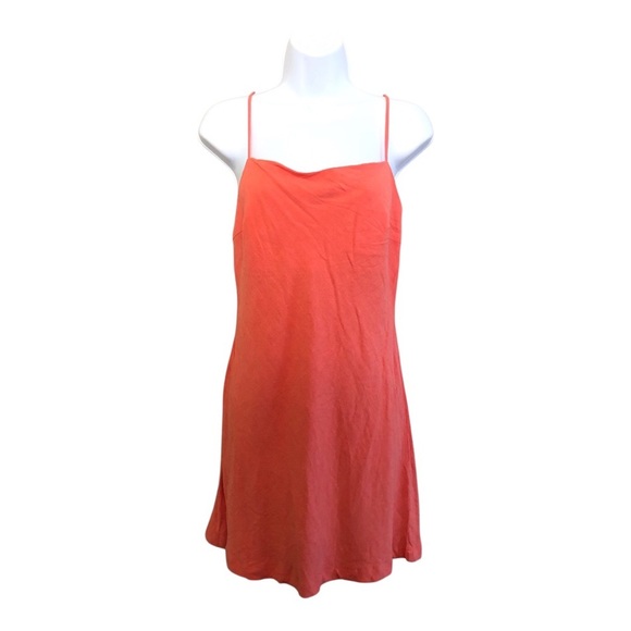 Petal & Pup Women's Sawyer Watermelon Linen Blend Mini Slip Dress Size S - Picture 1 of 13
